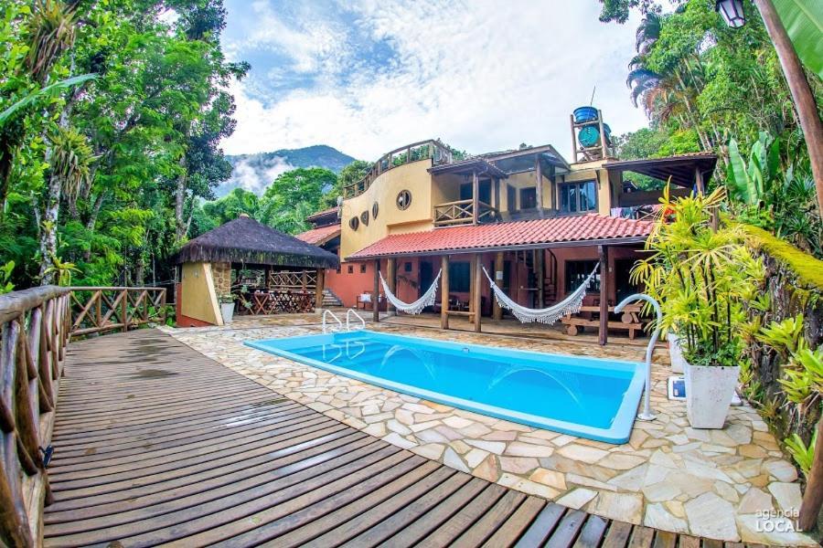 Casa Bonita Hospedagem E Cafe Bed & Breakfast Vila do Abraao Exterior photo