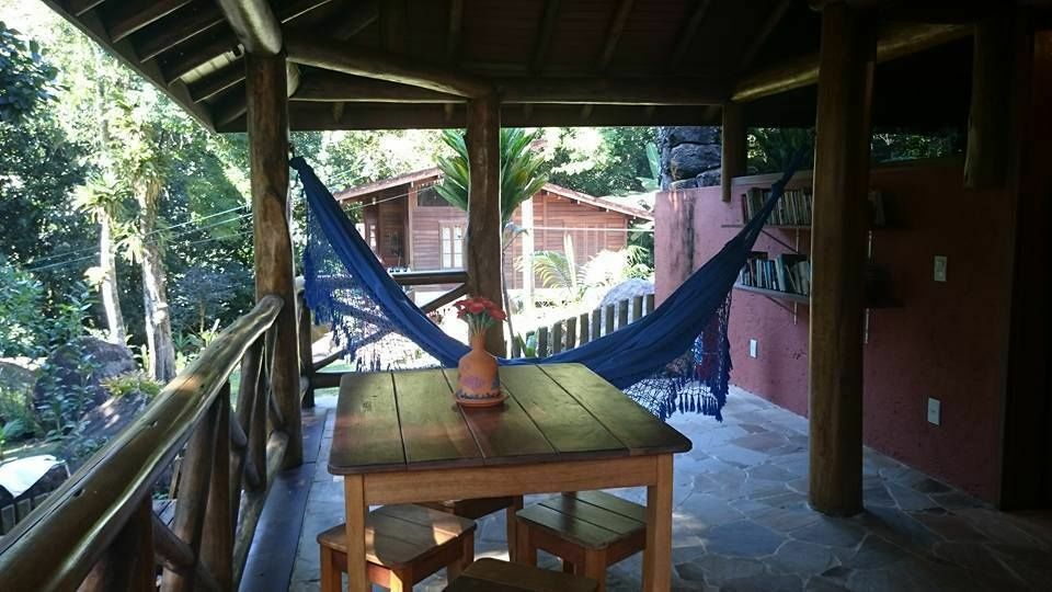 Casa Bonita Hospedagem E Cafe Bed & Breakfast Vila do Abraao Exterior photo